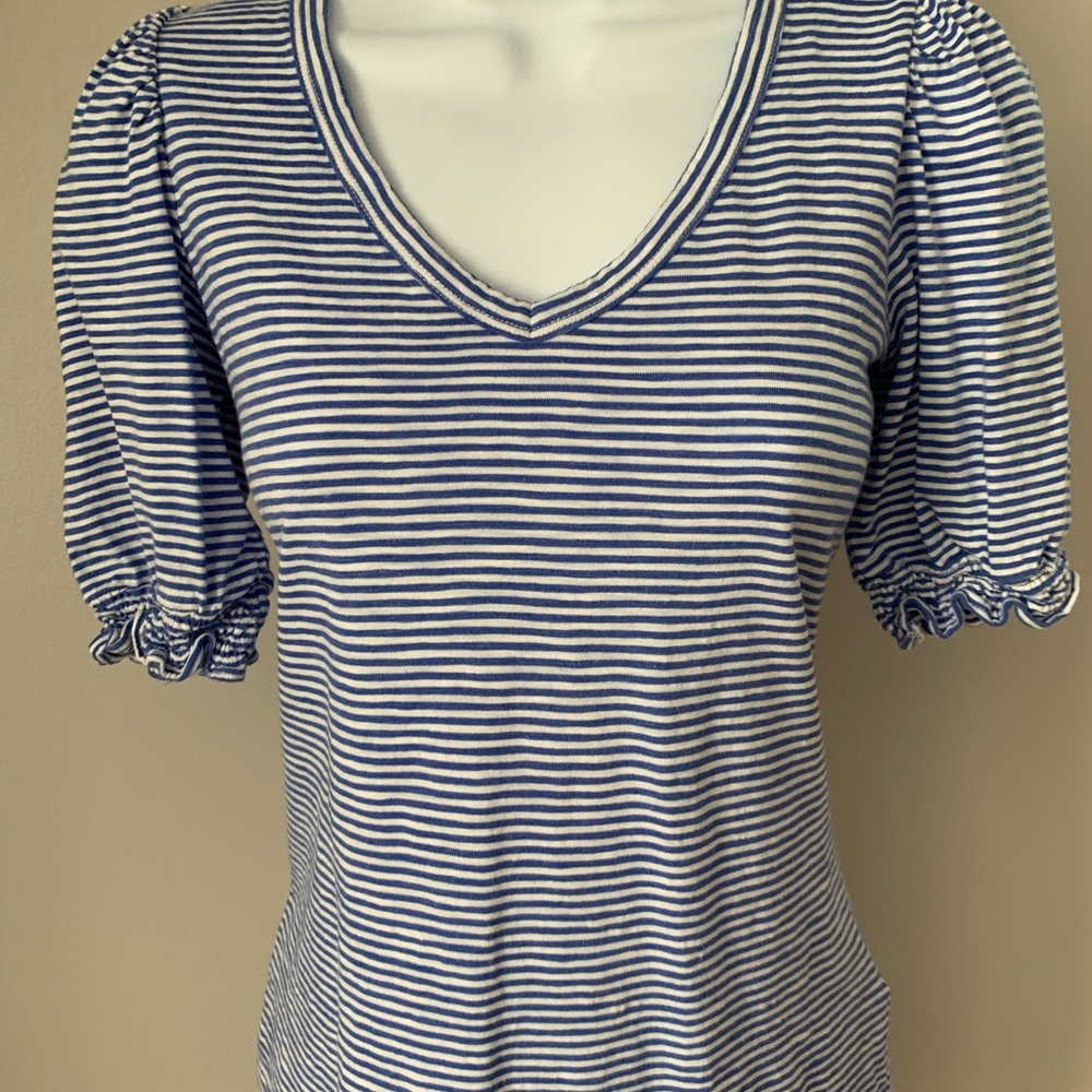 Talbots Striped Top - Picture 2 of 16